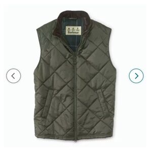 NWOT Barbour Finn Gilet Quilted Olive Green XL Vest